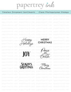 Timeless Ornament Sentiments Mini Stamp Set