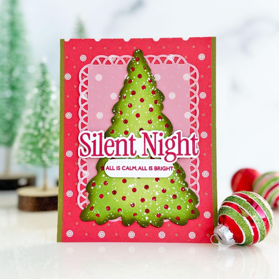 This is Big Sentiments: Silent Night Stamp Set