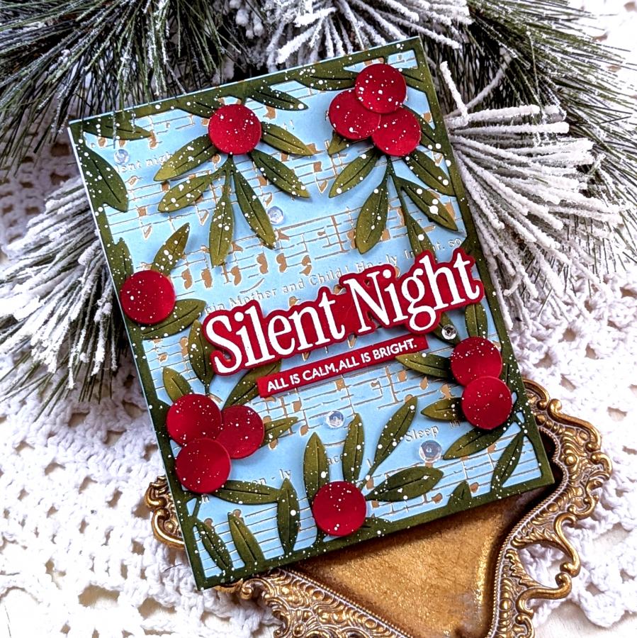 This is Big Sentiments: Silent Night Stamp Set