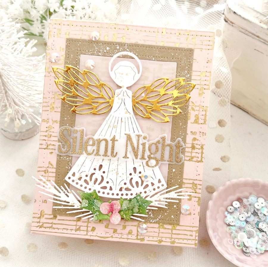 This is Big Sentiments: Silent Night Stamp Set