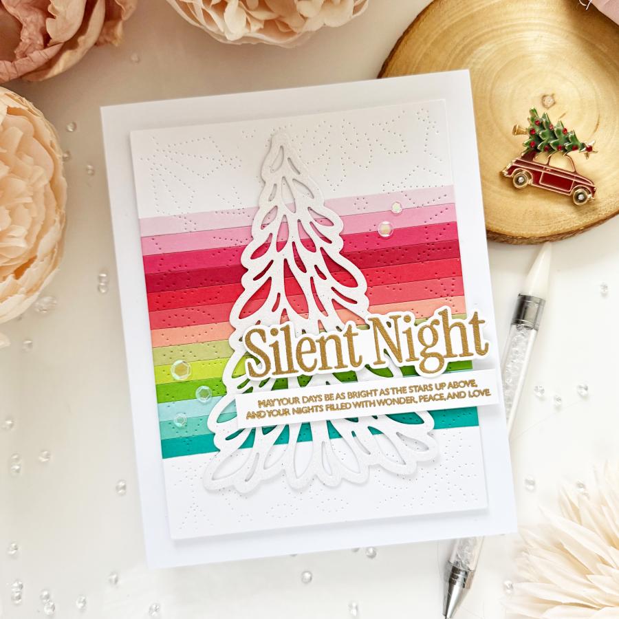 This is Big Sentiments: Silent Night Stamp Set
