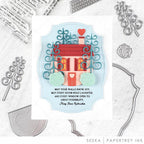 Home is Where the Heart Is Sentiments Mini Stamp Set