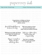 Big Inside Greetings Stamp Set