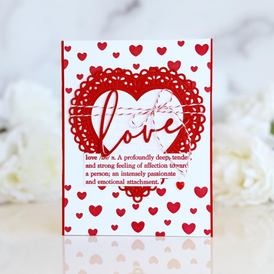This is Big Sentiments: Definitions of Love Stamp Set