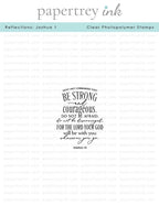 Reflections: Joshua 1 Mini Stamp Set