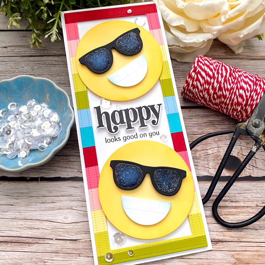 This is Big Sentiments: Happy Everything Stamp Set