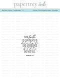 Reflections: Hebrews 11 Mini Stamp Set