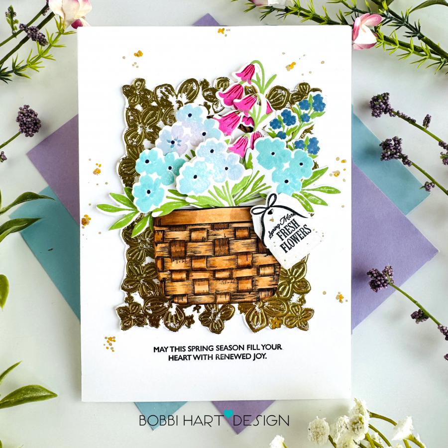 Basket of Blooms Stamp Set