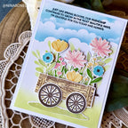 Spring Wagon Stamp Set