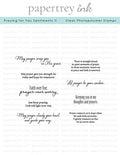 Praying for You Sentiments II Stamp Set