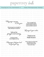 Praying for You Sentiments II Stamp Set