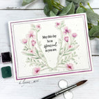 Wildflower Wreath Stamp Set