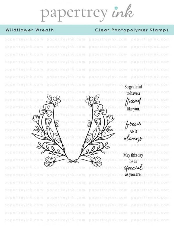 Wildflower Wreath Stamp Set