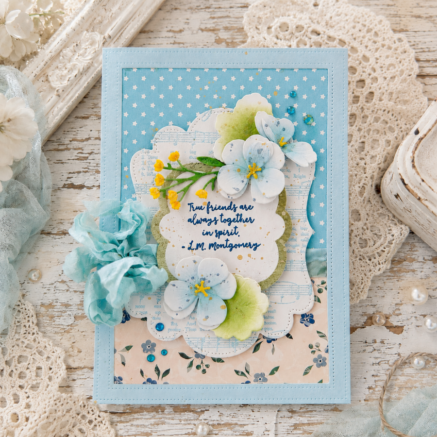 Amazing Grace Background Stamp Set