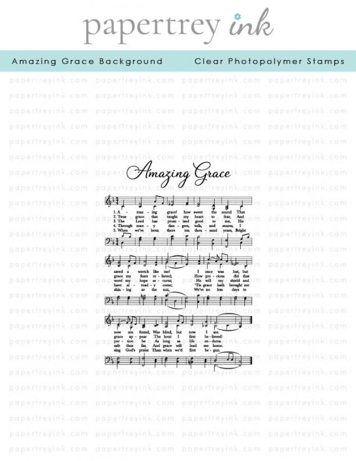 Amazing Grace Background Stamp Set