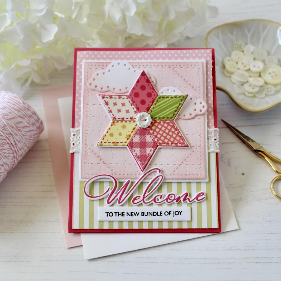 This is Big Sentiments: Welcome Stamp Set
