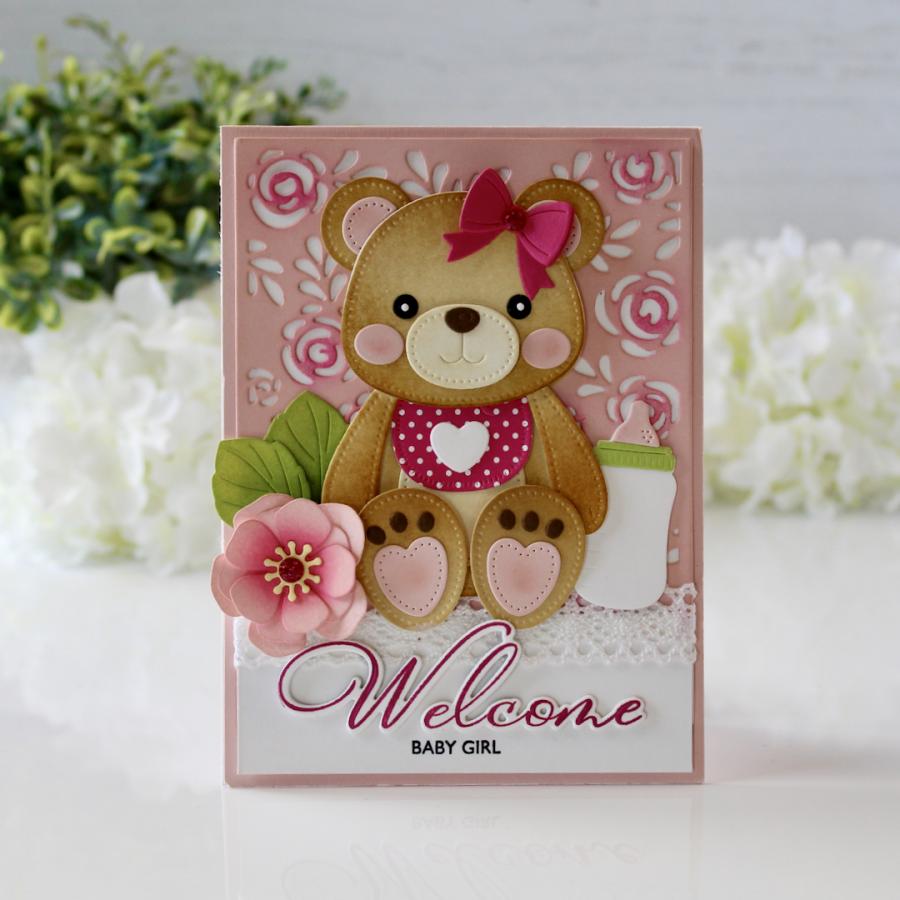 This is Big Sentiments: Welcome Stamp Set