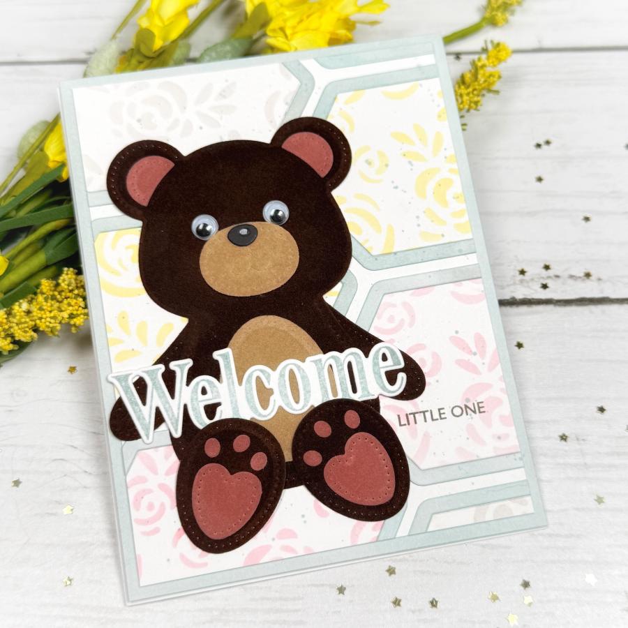 This is Big Sentiments: Welcome Stamp Set