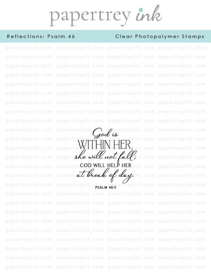 Reflections: Psalm 46 Mini Stamp Set