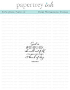 Reflections: Psalm 46 Mini Stamp Set