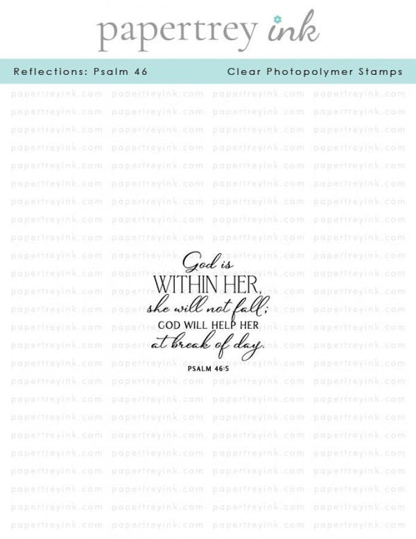 Reflections: Psalm 46 Mini Stamp Set