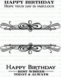 Boutique Borders: Birthday Mini Stamp Set