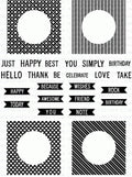 Four Square Stamp Set
