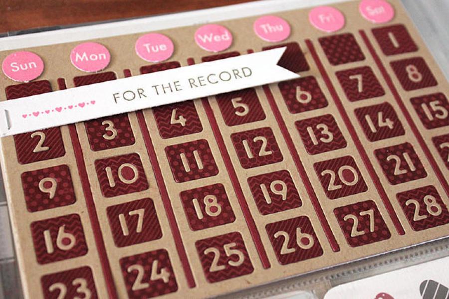 Day by Day Blocks Mini Stamp Set
