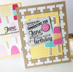 Background Basics: Super Chevron Stamp Set