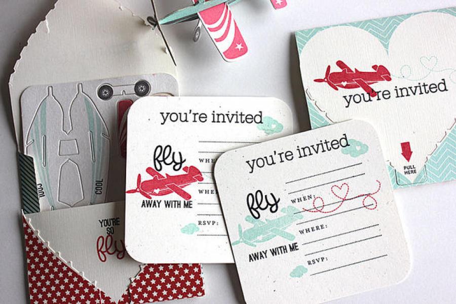Keep It Simple:  You're Invited Mini Stamp Set
