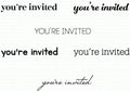 Keep It Simple:  You're Invited Mini Stamp Set