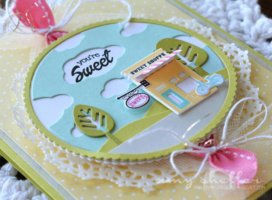 Sweet Shoppe Sentiments Mini Stamp Set