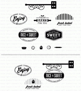 Sweet Shoppe Sentiments Mini Stamp Set
