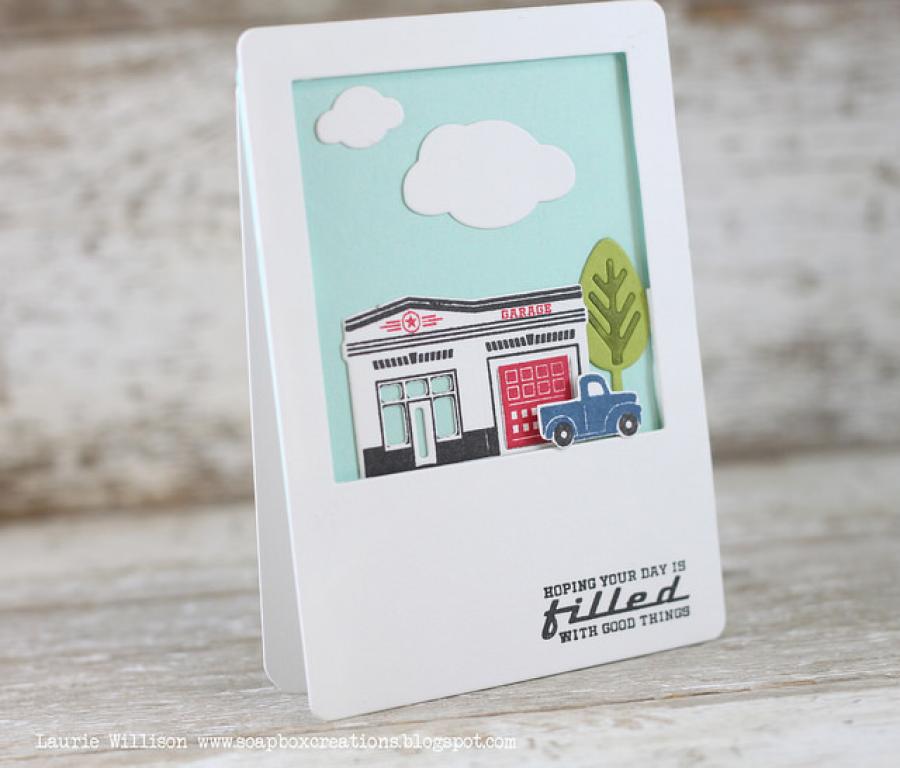 Petite Places: City Station Mini Stamp Set