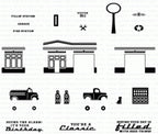 Petite Places: City Station Mini Stamp Set