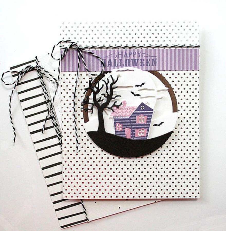 Petite Places: Spook Manor Mini Stamp Set