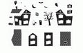 Petite Places: Spook Manor Mini Stamp Set