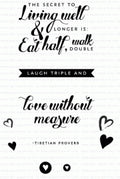 Quoted: Living Longer Mini Stamp Set