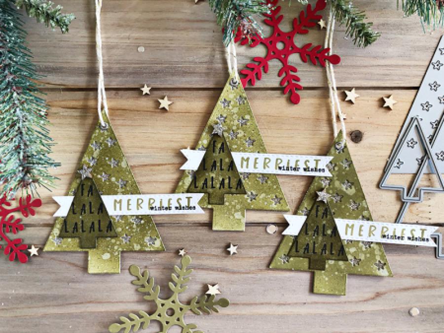 Twinkling Trees Stamp Set