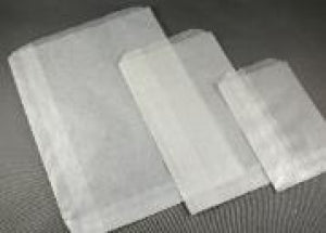 Medium White Glassine Bags (25 per package)