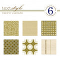 Pacific Vineyard Patterned Paper 8"X8" (36 sheets)