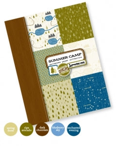 Summer Camp Patterned Paper 8 1/2"X11" (36 sheets)