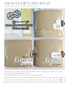 Traveler's Journal: Page Blanks