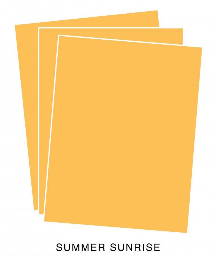 Perfect Match Summer Sunrise Premium Cardstock (24 Sheets)