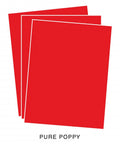Perfect Match Pure Poppy Premium Cardstock (24 Sheets)