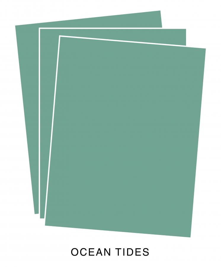 Perfect Match Ocean Tides Premium Cardstock (24 Sheets)