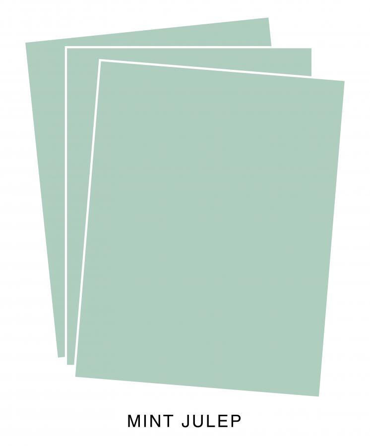 Perfect Match Mint Julep Premium Cardstock (24 Sheets)