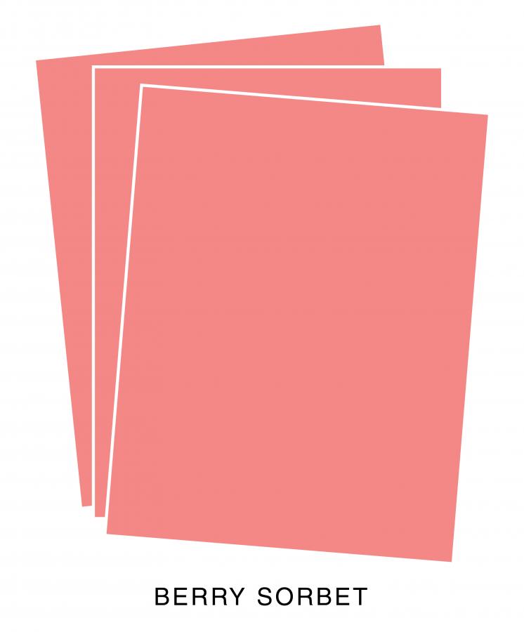 Perfect Match Berry Sorbet Premium Cardstock (12 Sheets)