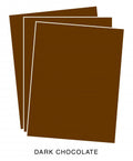 Perfect Match Dark Chocolate Premium Cardstock (12 Sheets)