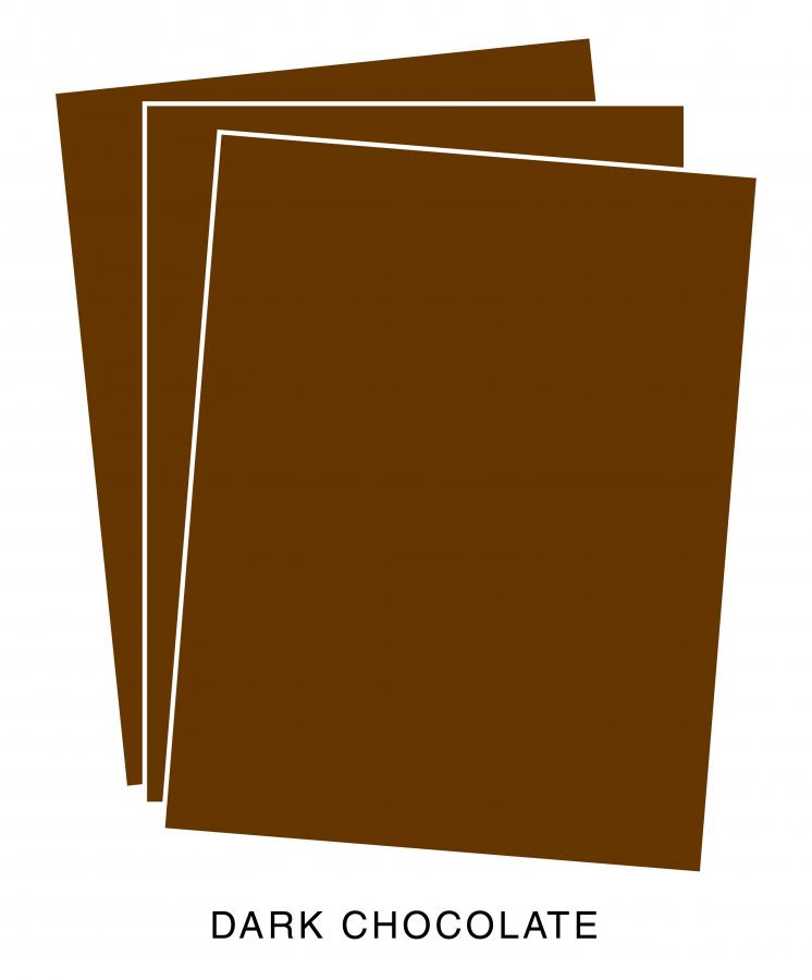 Perfect Match Dark Chocolate Premium Cardstock (12 Sheets)